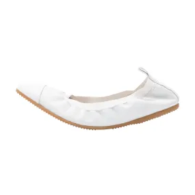 Alba - Classic White Ballet Flat