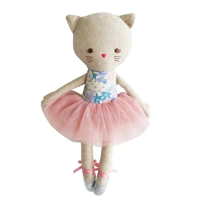 Alimrose - Odette Kitty Ballerina 25cm Liberty Blue