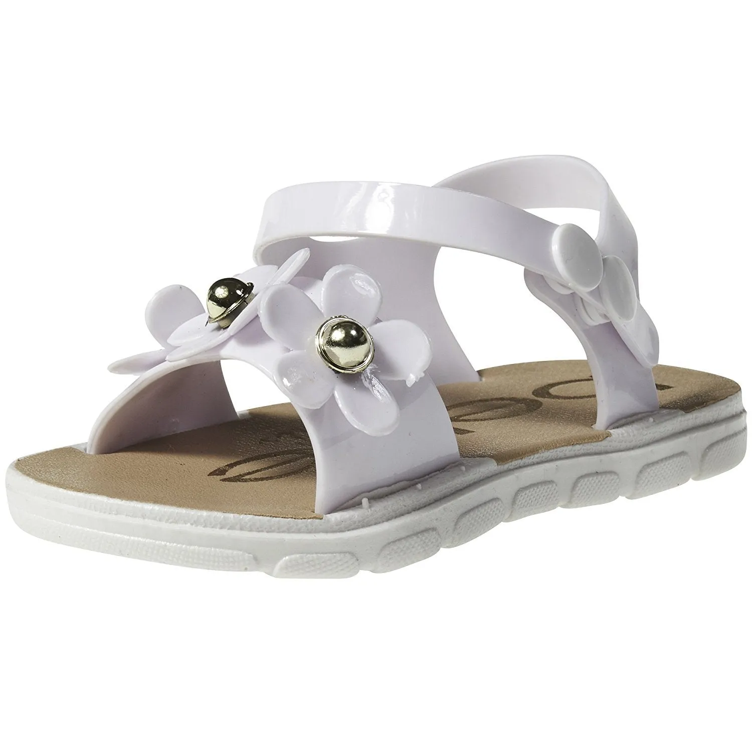 bebe Toddler Girls PCU Sandals Flowers