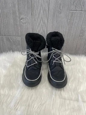 Black Boots Snow Sorel, Size 10