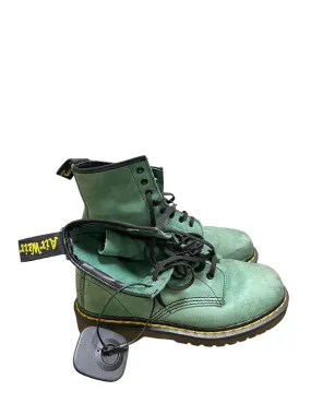 Boots Ankle Flats By Dr Martens In Green, Size: 6