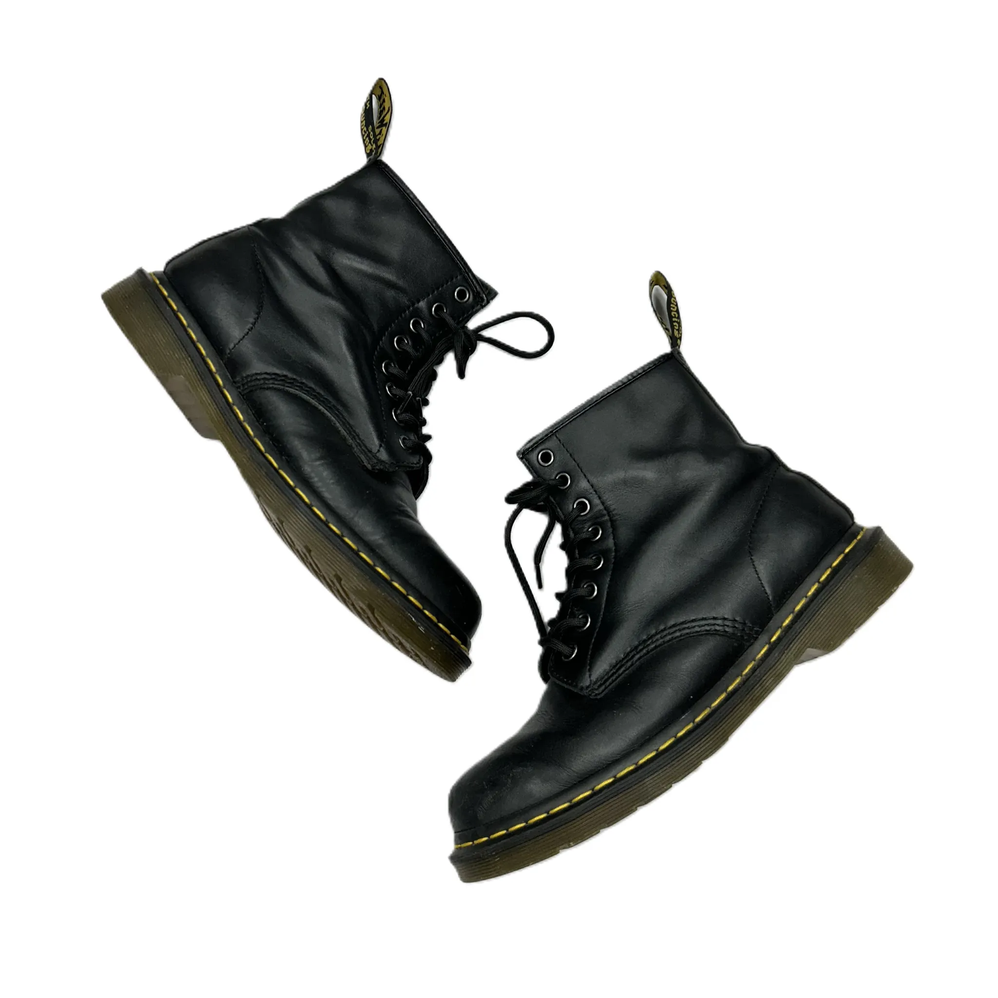 Boots Combat By Dr Martens In Black, Size: 9