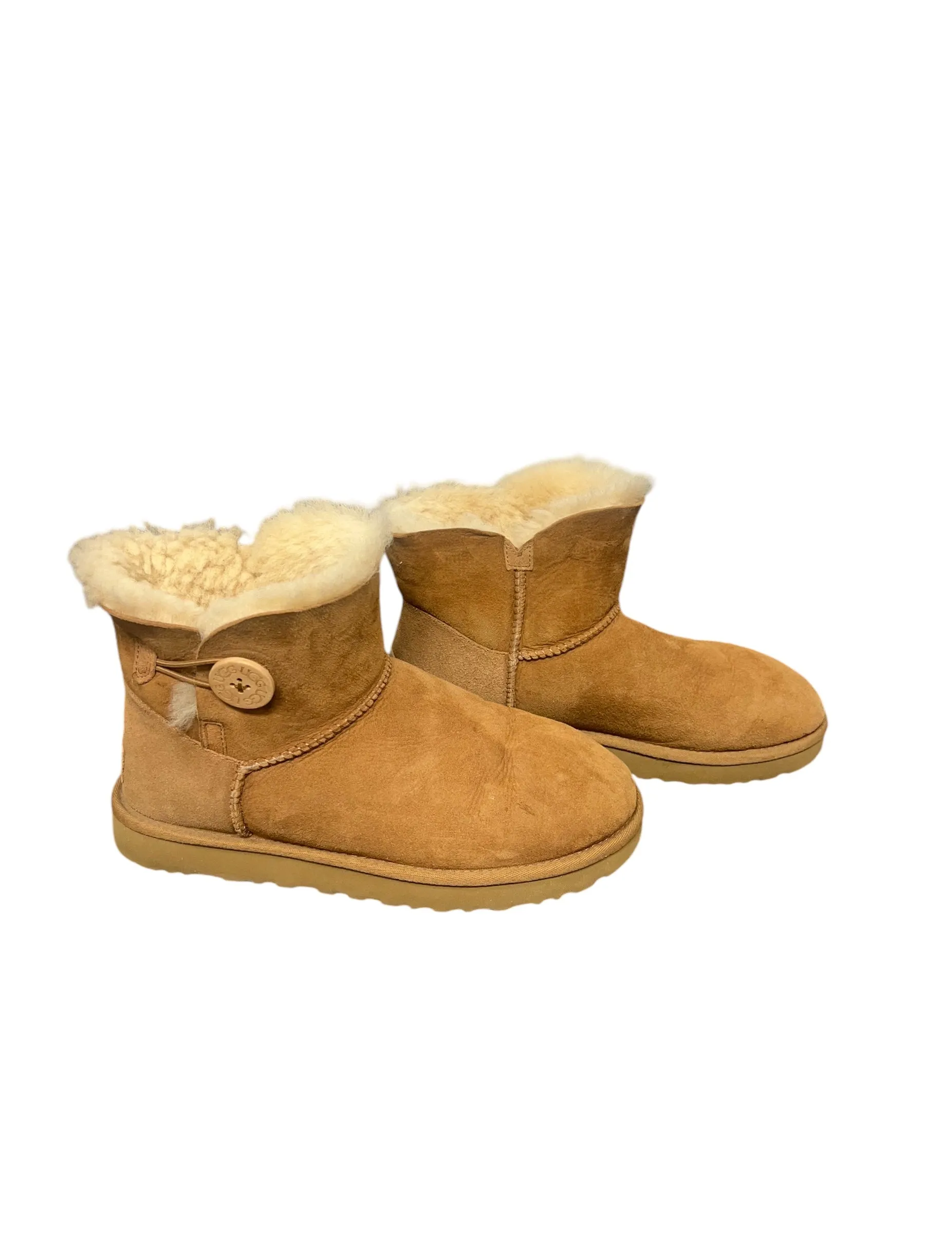 Boots Snow By Ugg In Brown, Size: 9