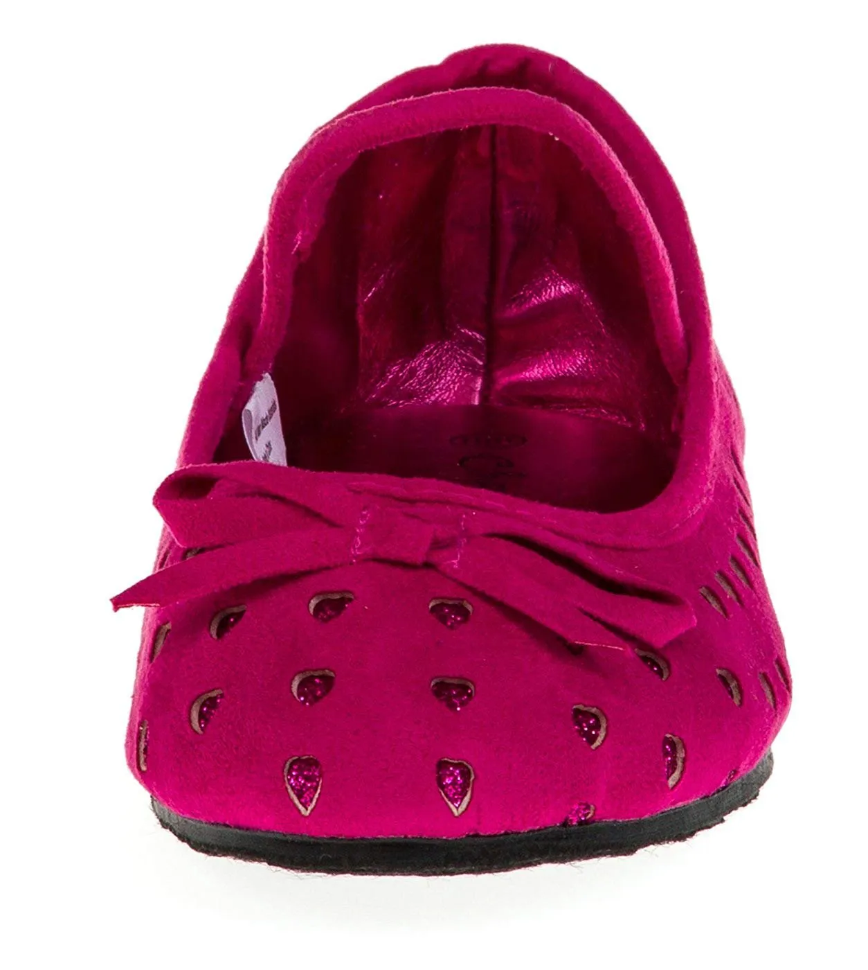 Chatties Toddler Girls Microsuede Ballet Flats Size 9/10 - Purple