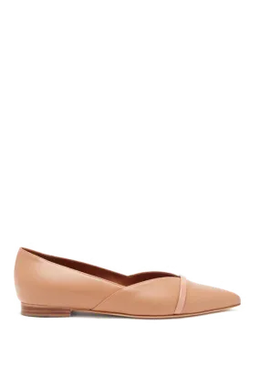 Colette point-toe nappa-leather flats