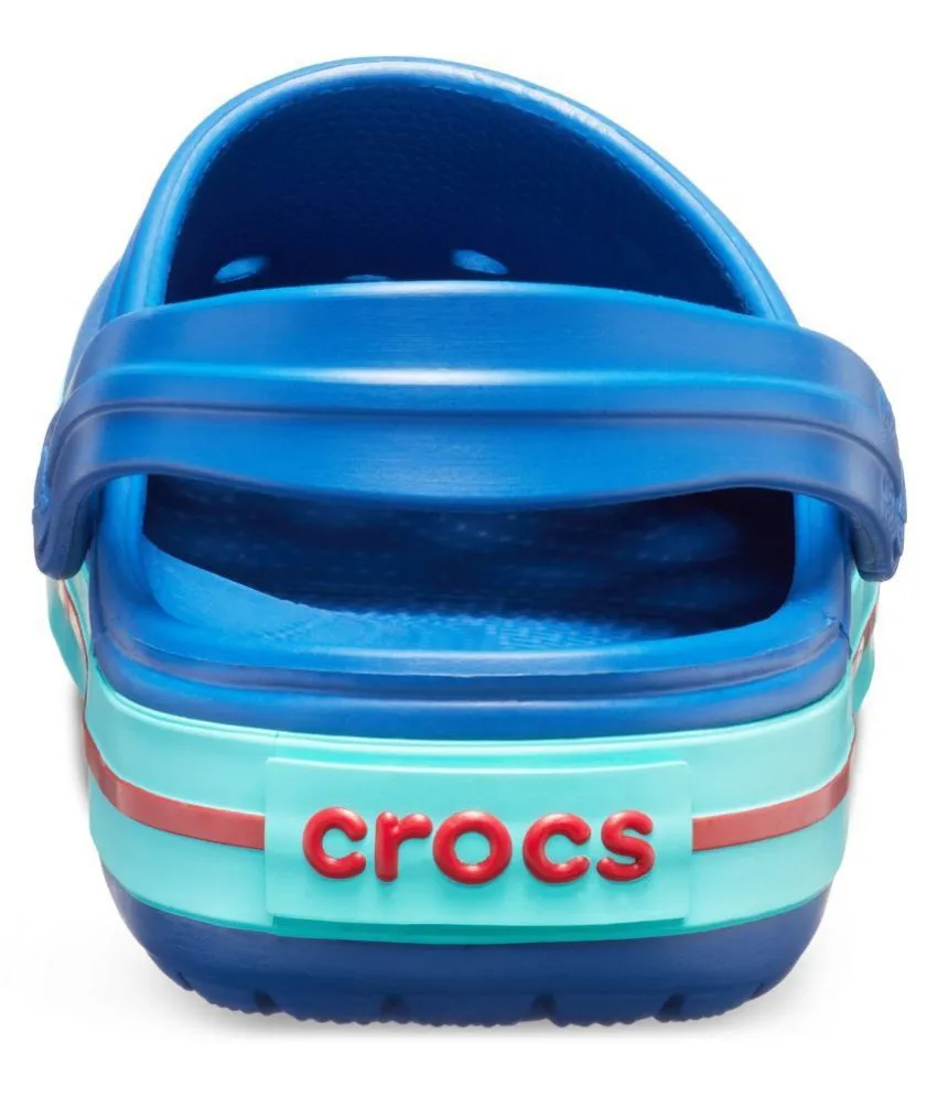 Crocs Blue Croslite Floater Sandals-11016-4io