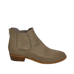 Django & Juliette Ivor ~ Warm Taupe Leather Boot