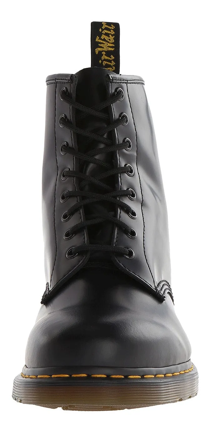 Dr. Martens 1460 Smooth Leather Hi Top Black