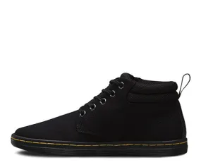 Dr Martens Belmont Boot - Black Canvas   Game On