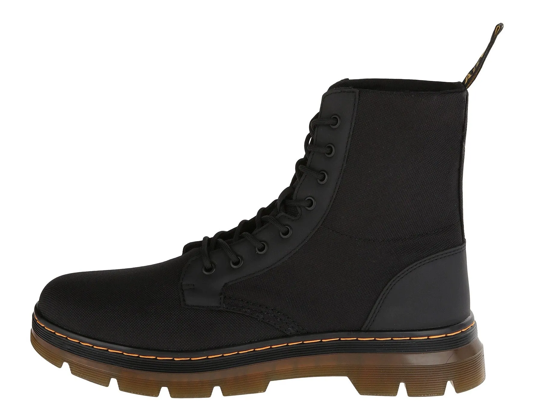 Dr. Martens Combs Nylon Hi Top Black Extra Tough