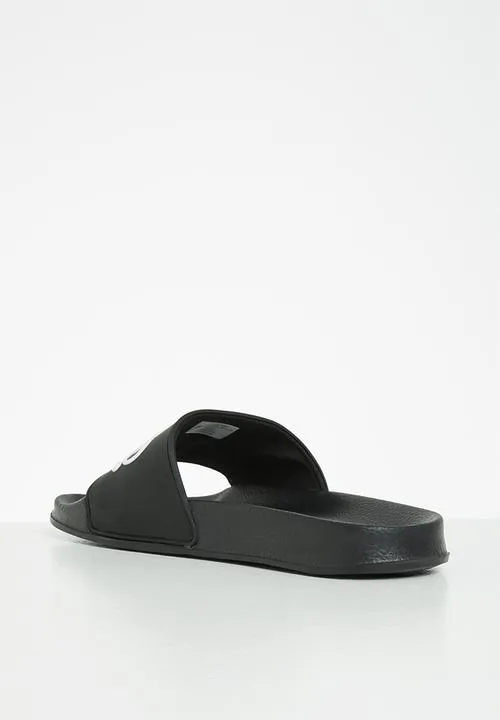 Jeep Pool Sandals Black