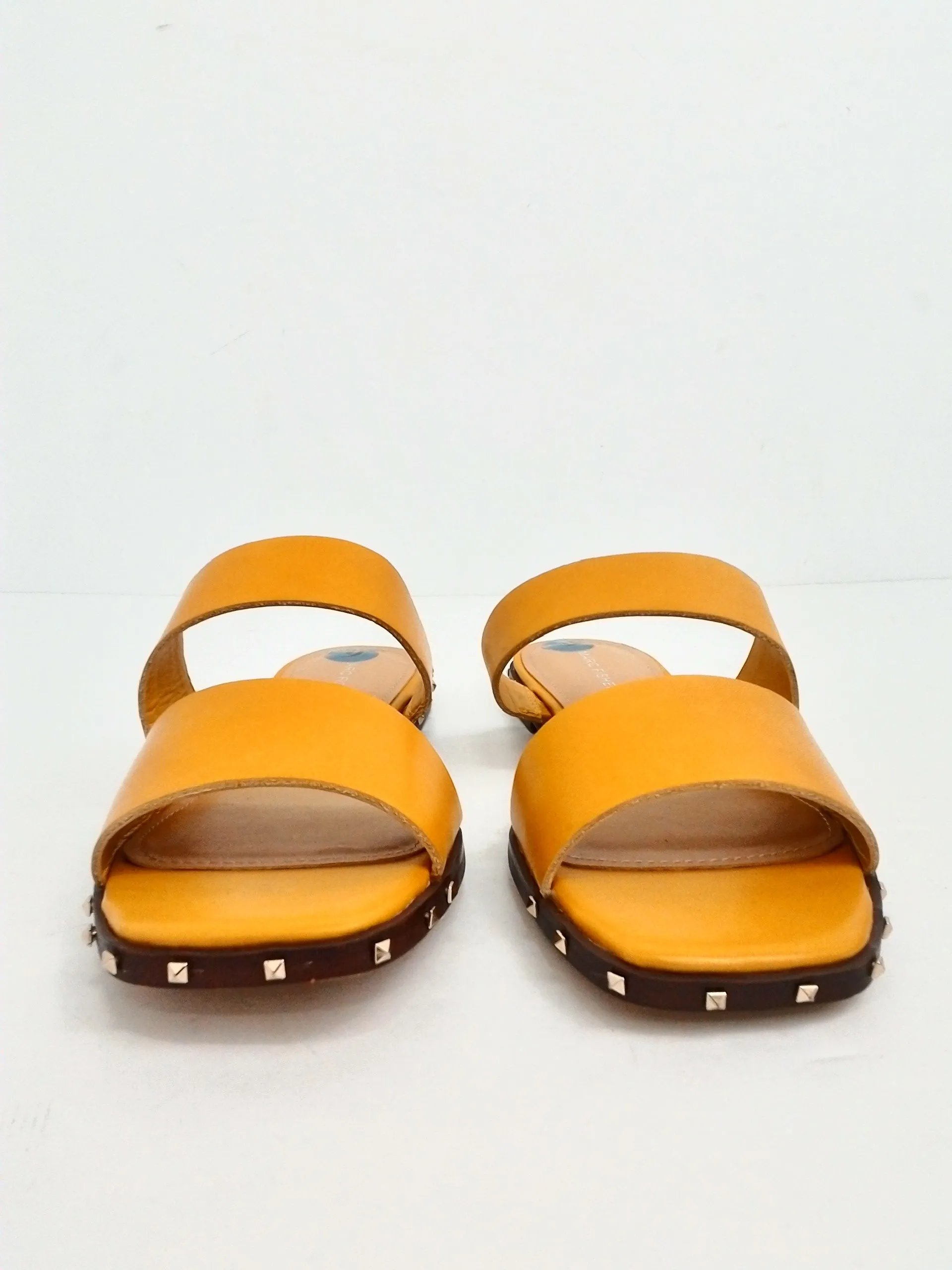 Marc Fisher Women's Jaylin Yellow Sandals Size 9 M