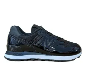 New Balance women's sneakers shoe WL574TA2 black white