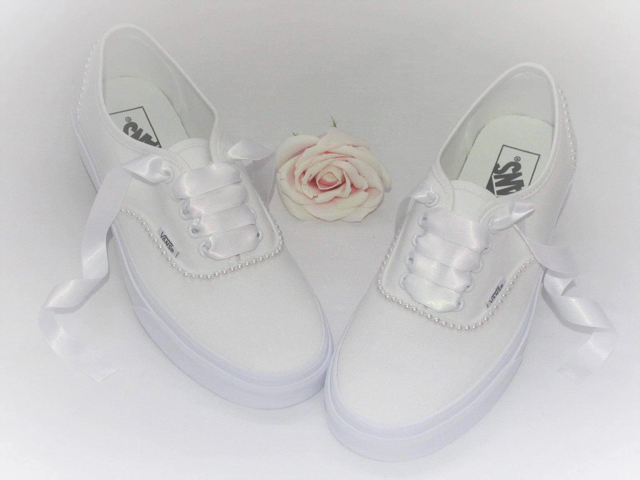 Pearl Custom "I Do" Wedding Vans