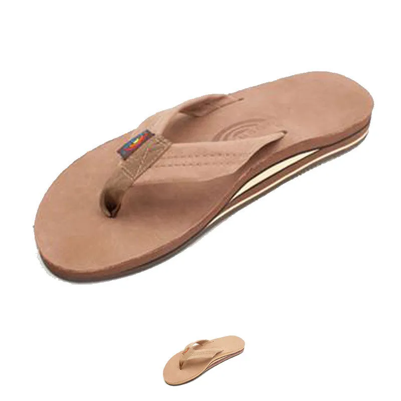 Premier Leather Double Layer Sandal