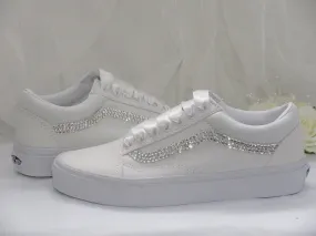 Wedding Crystal Old Skool Vans.